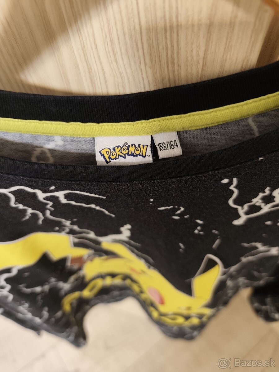 Chlapčenské tričko Pokémon, veľ 158/164 - 2