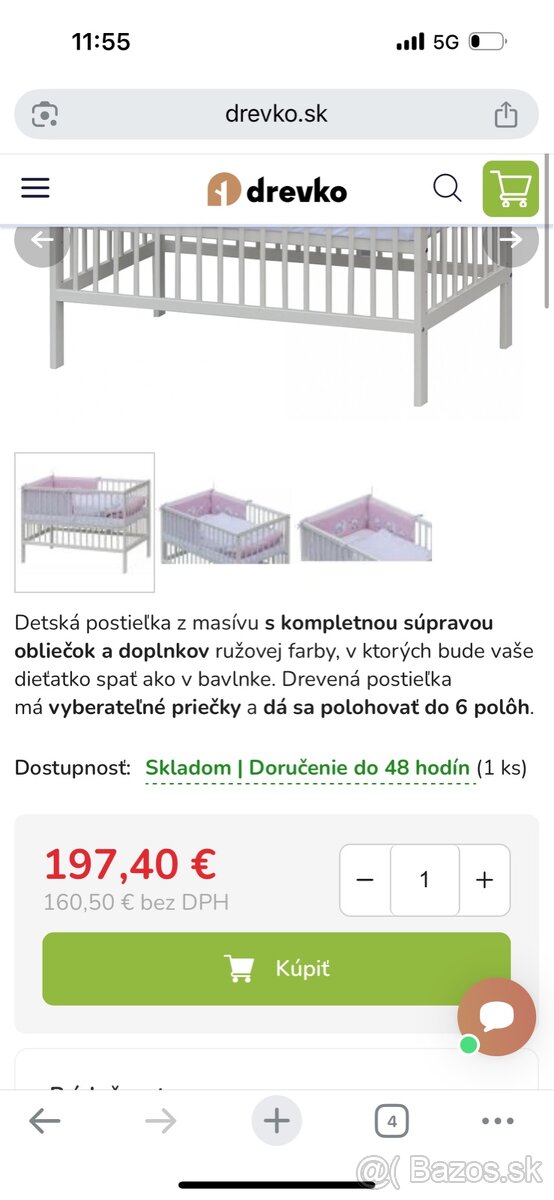 Detska postielka - 2