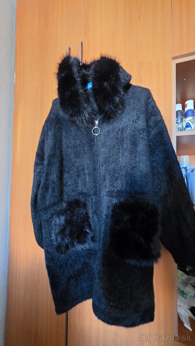 Alpaka sveter čierny uni - 2