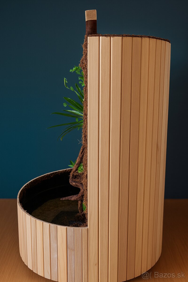 Dekoratívne paludárium s vodopádom - 2