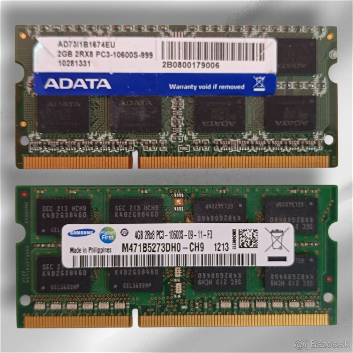 Pamäť RAM DDR3 DDR3L SO-DIMM - 2
