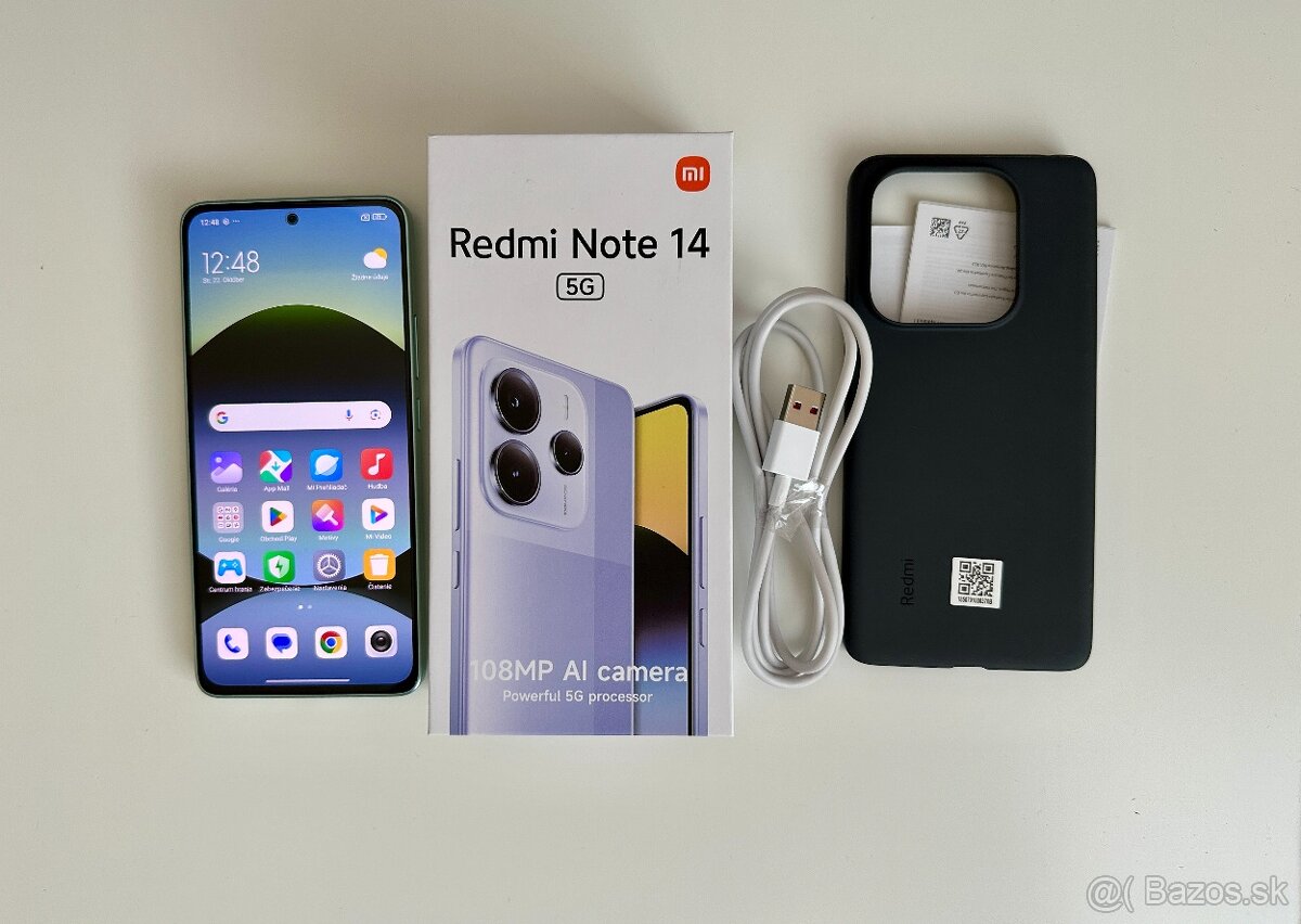 Xiaomi Redmi Note 14 5G 8GB/256GB,zeleny, TOP, ZARUKA - 2