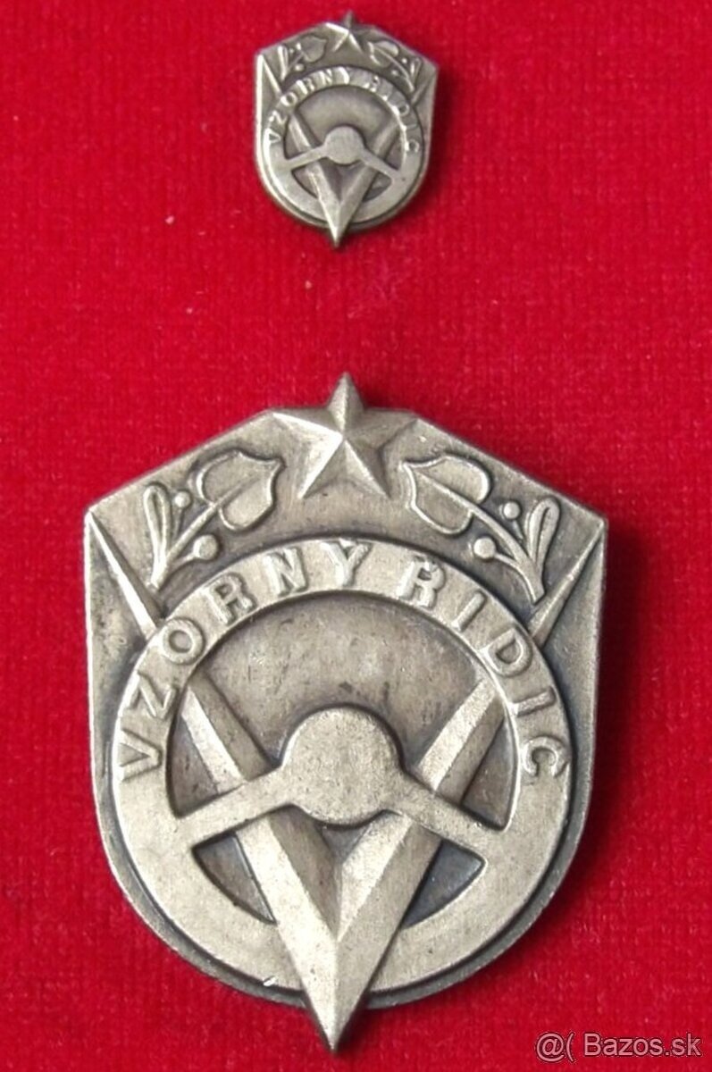 Odznak - Vzorný řidič - 2