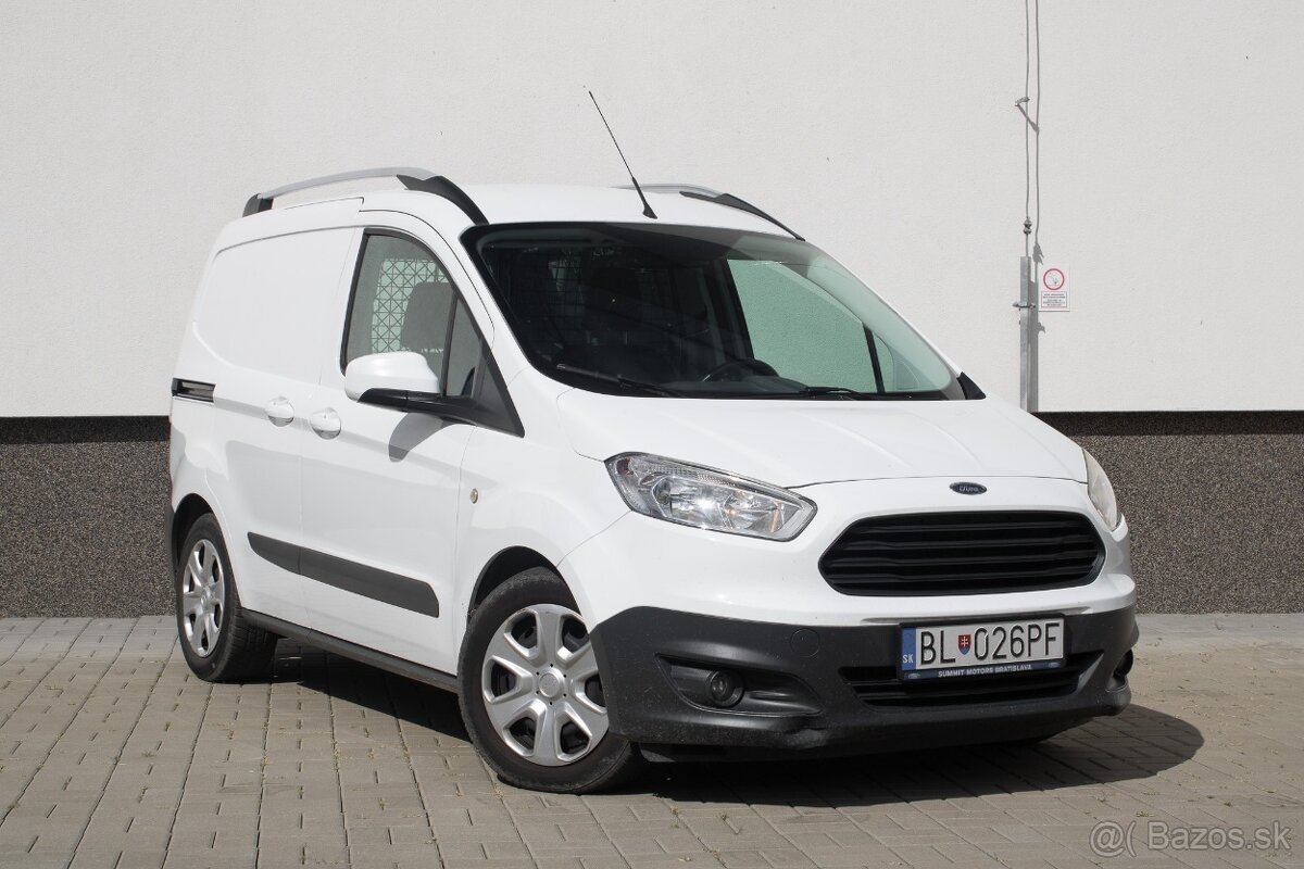 Ford transit courier s novým motorom - 2
