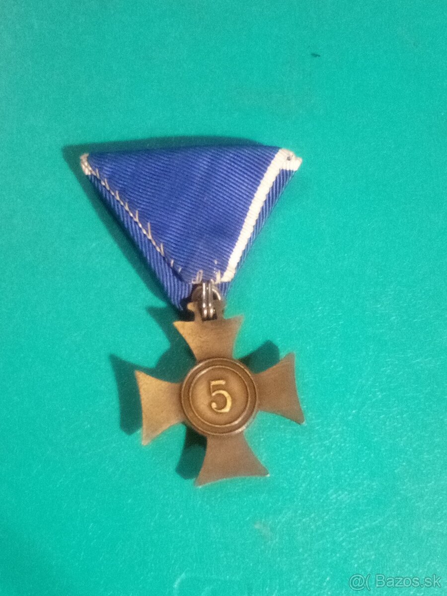 Medaila rakusko 5 r. Služby - 2