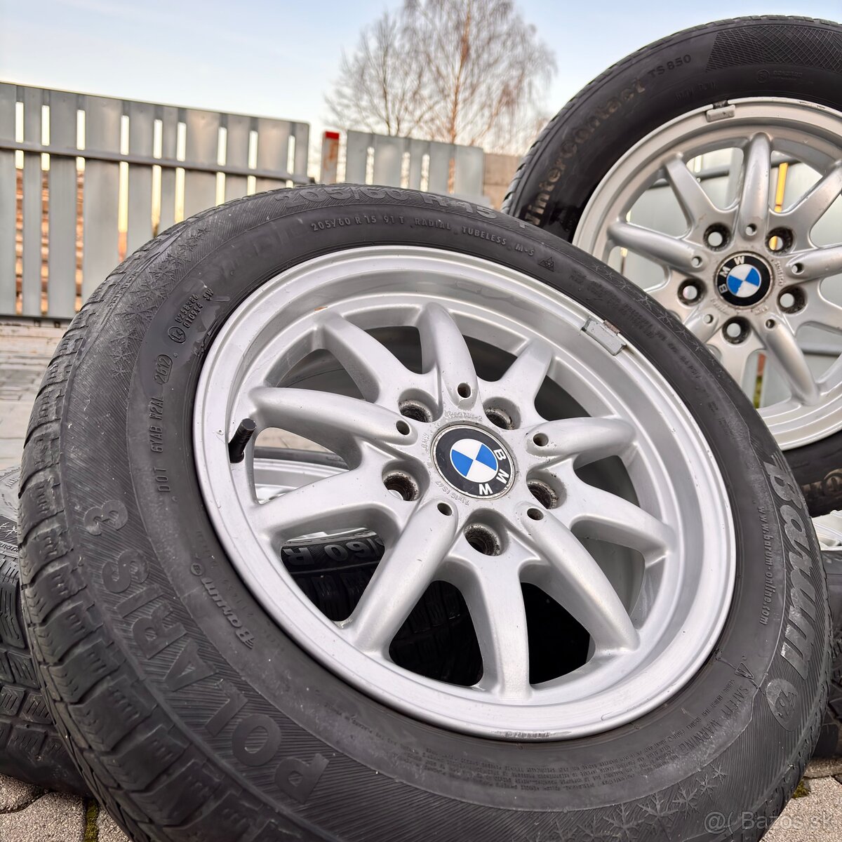 PREDÁM ORIGINÁL BMW DISKY STYLE 27 R15 - 2