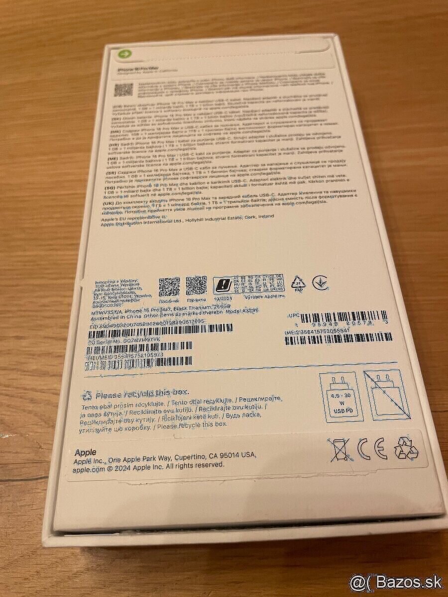 IPHONE 16 PRO MAX 256GB BLACK - 2