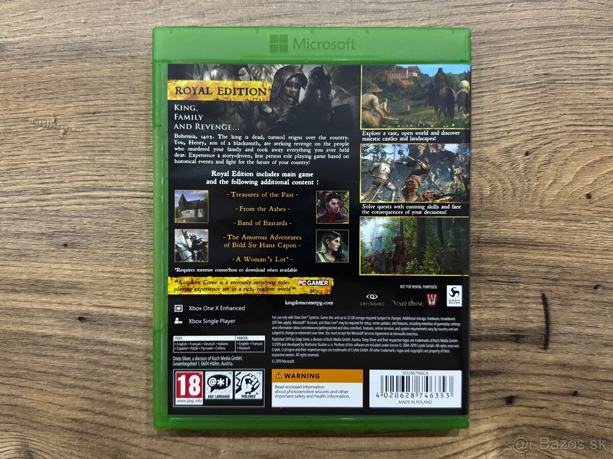 Hra Xbox One - Kingdom Come Deliverance Royal Edition CZ - 2