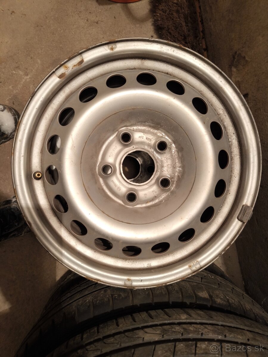 Plechove disky R15 - 2