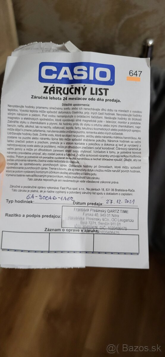 Hodinky G-SCHOCK - 2