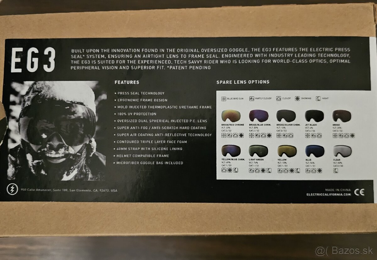 Electric EG3 Trasher Silver - 2