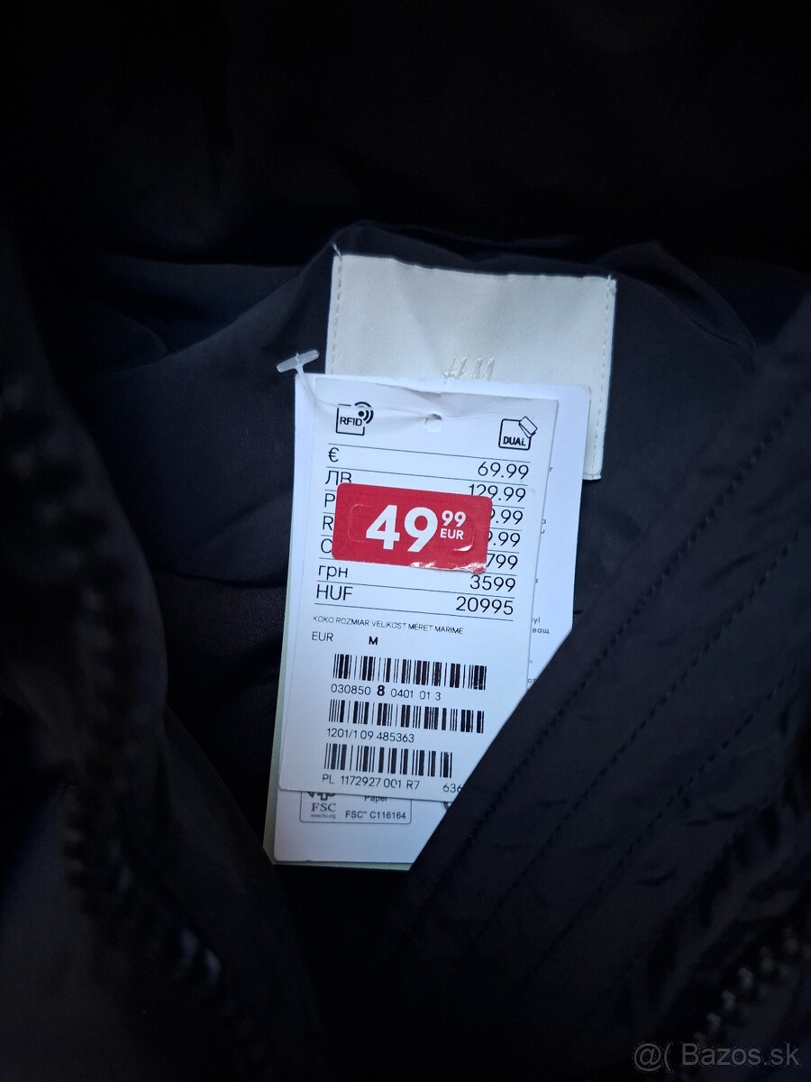 Nová H&M bunda veľ. M - 2