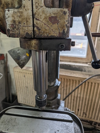 Stĺpová vŕtačka VS 32 B (PKD Dačice) + príslušenstvo - 2