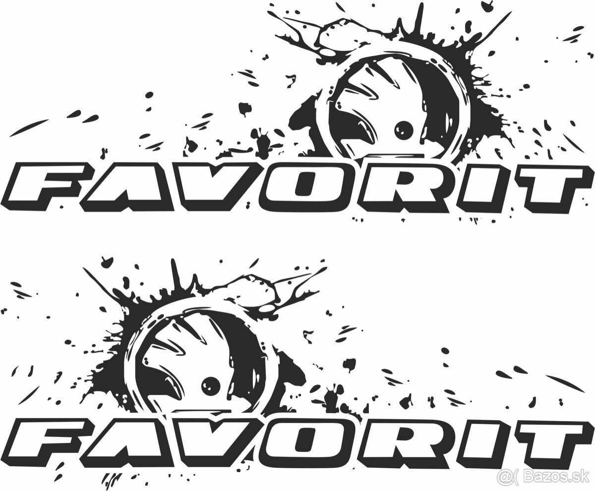 Autonalepky ,,splech ,, na boky auta - 2