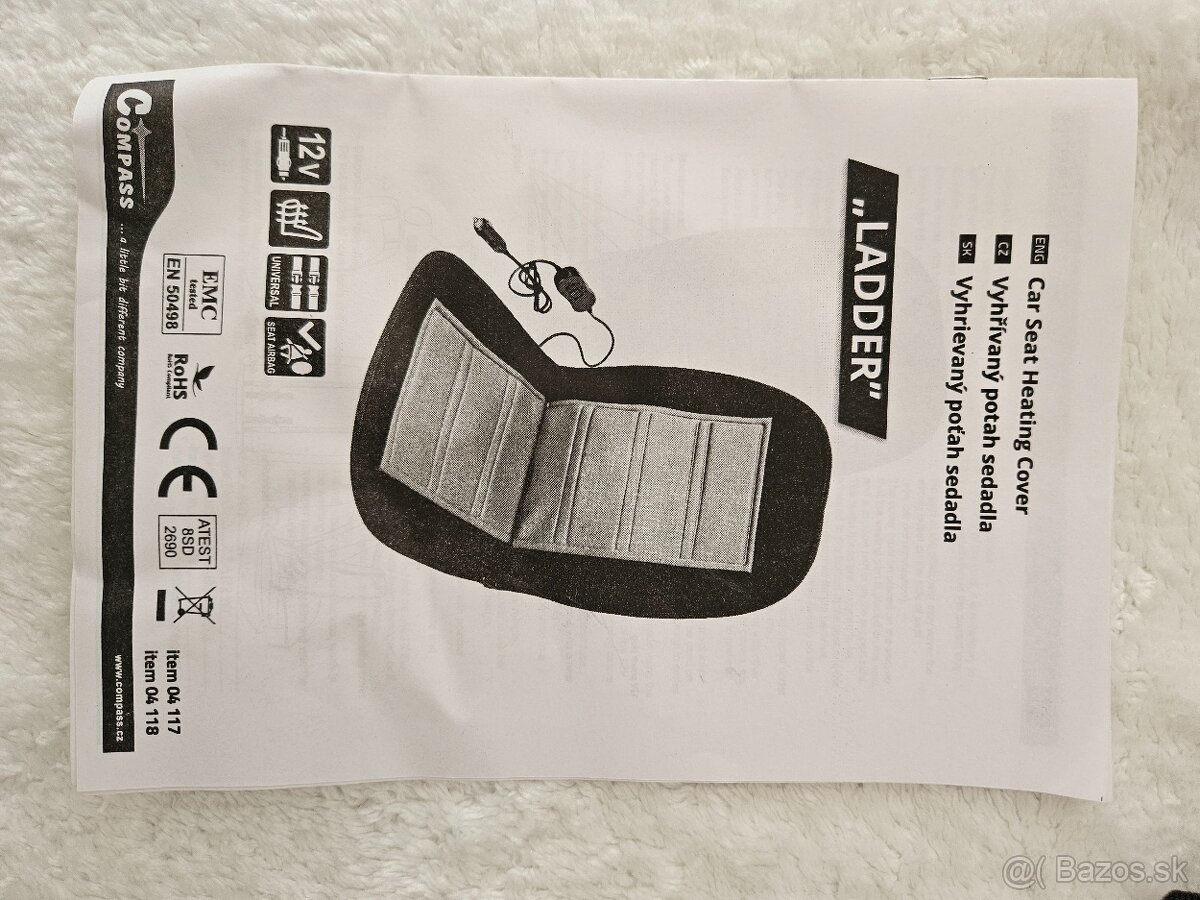 Vyhrievaný poťah - 2