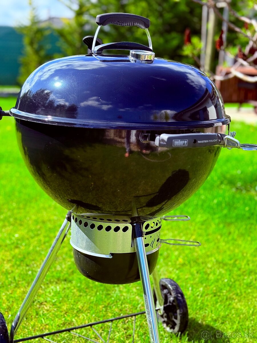 Weber Master-Touch 57 cm – STAV AKO NOVÝ + Full výbava - 2