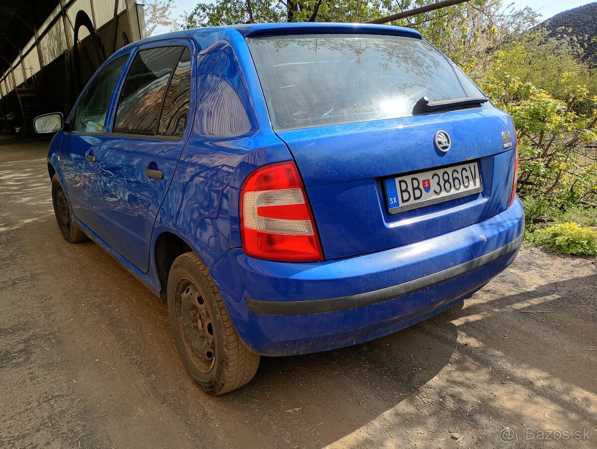 Predám Škoda Fabia 1.9SDI. - 2