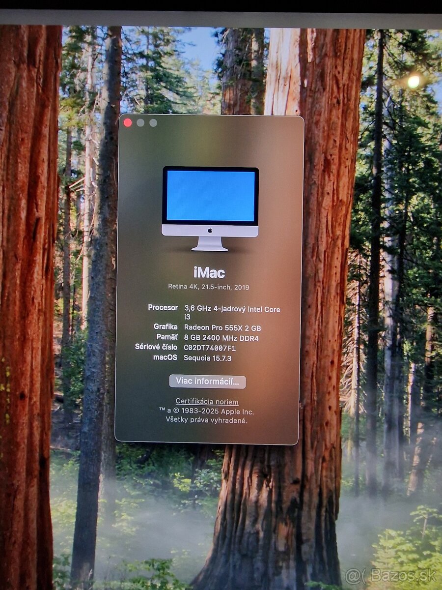 🍏 iMac 21,5" Retina 4K (2019 - 2