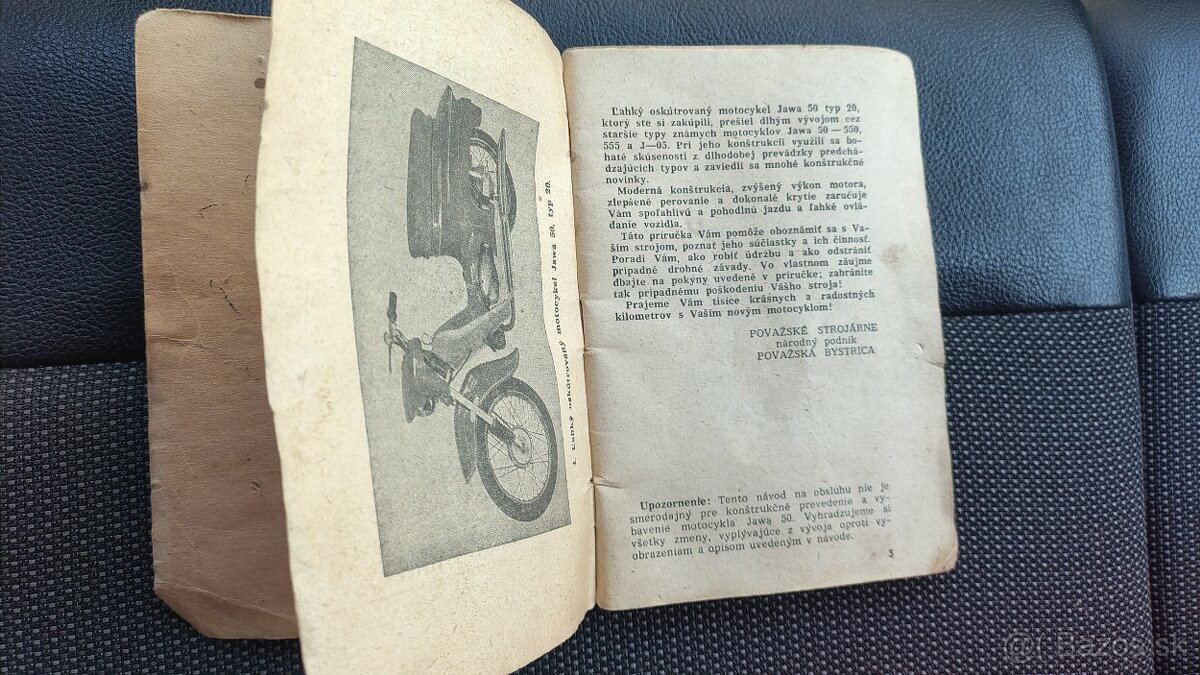 Návod na obsluhu JAWA 50 typ 20 - 2