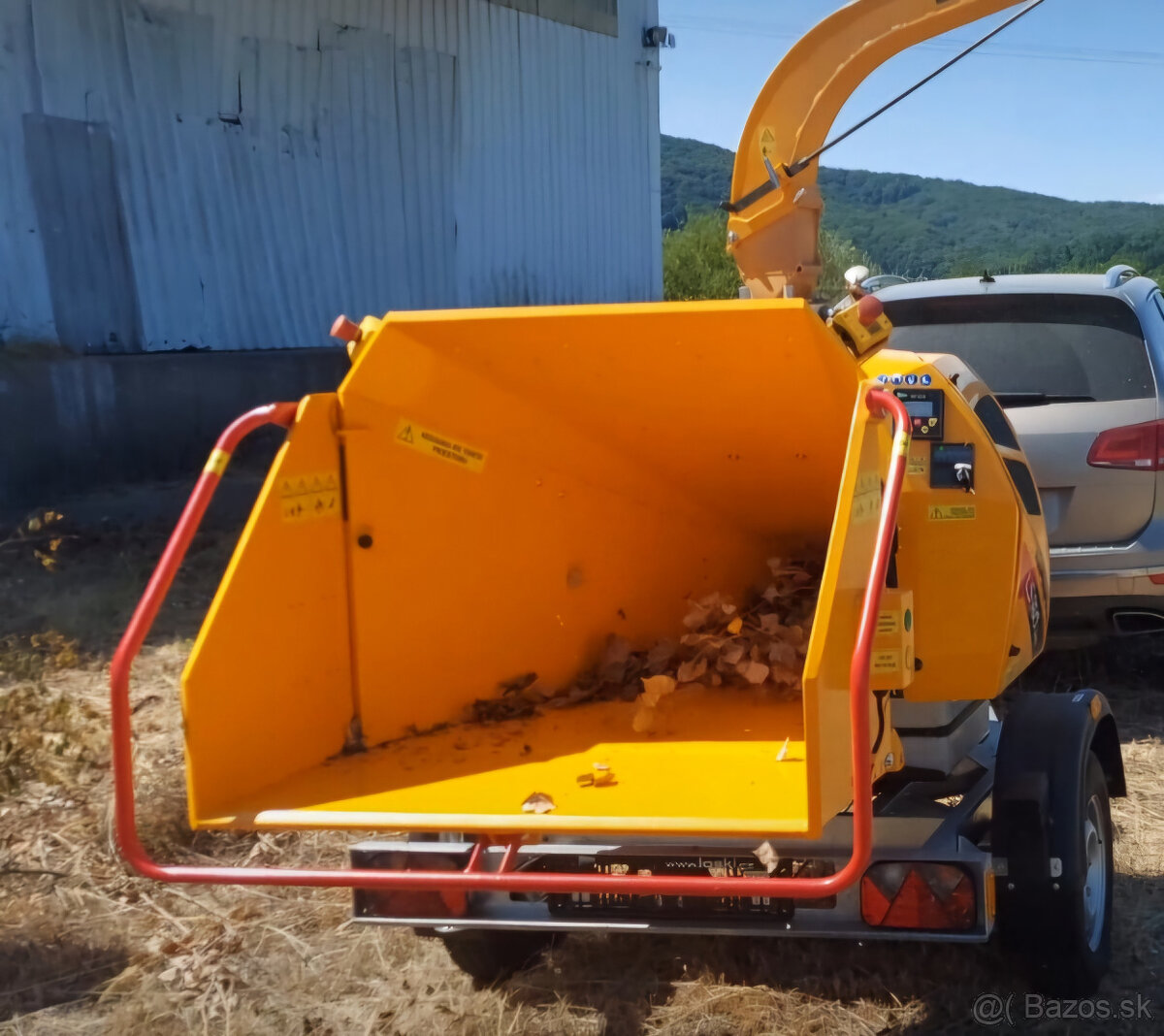 Prenájom štiepkovača - 2