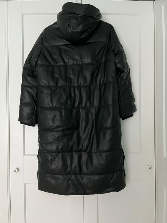 Dlhá zimná bunda na zips - 2