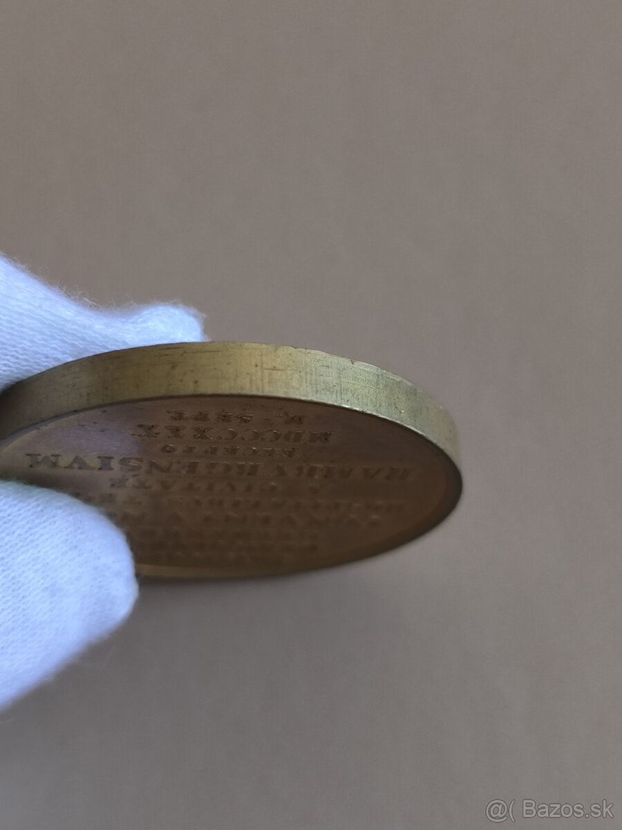 AE Medaila 1830 Nemecko - Kongres lekárov a vedcov Hamburg - 2