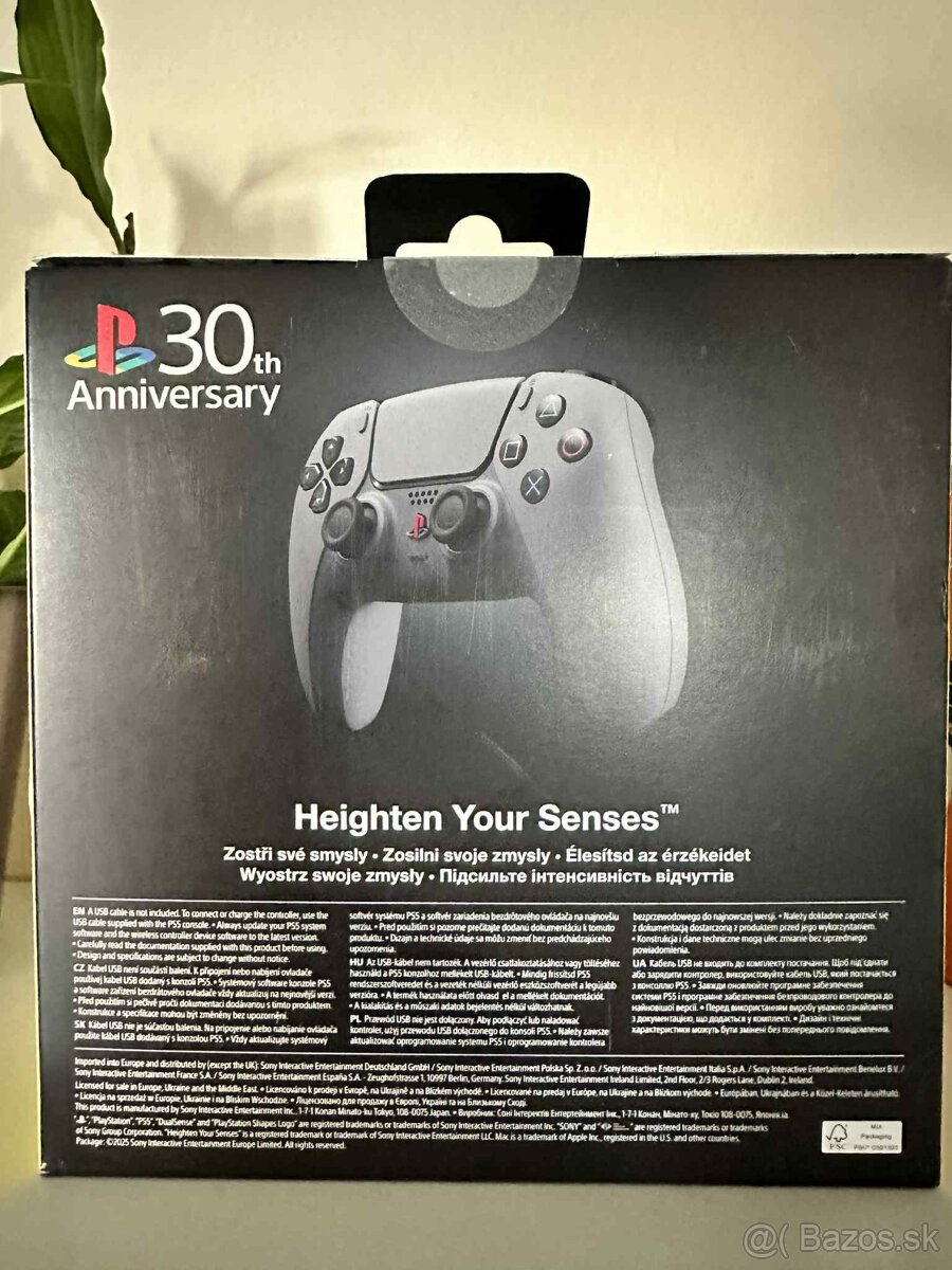 PS5 Dualsense 30th Anniversary limitovaná edícia - 2