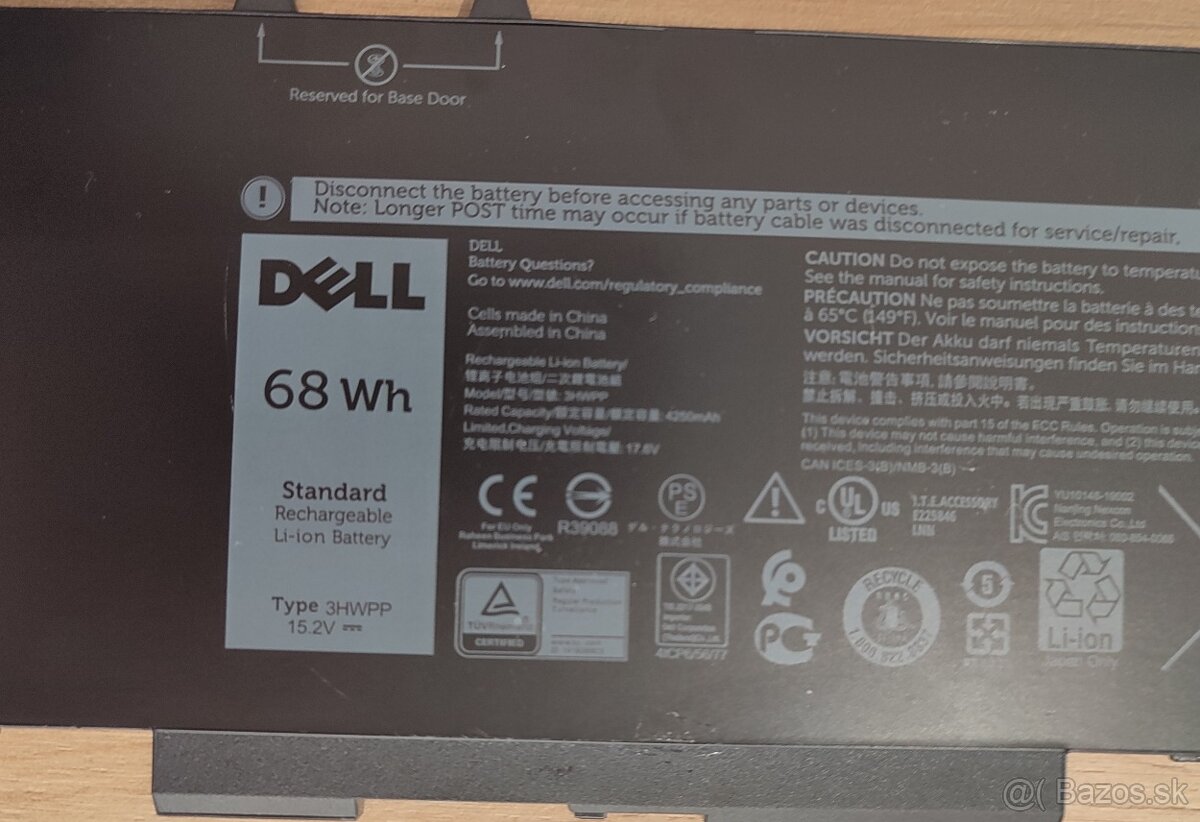 Batéria do Dell notebookov Latitude, Precision, Inspiron - 2