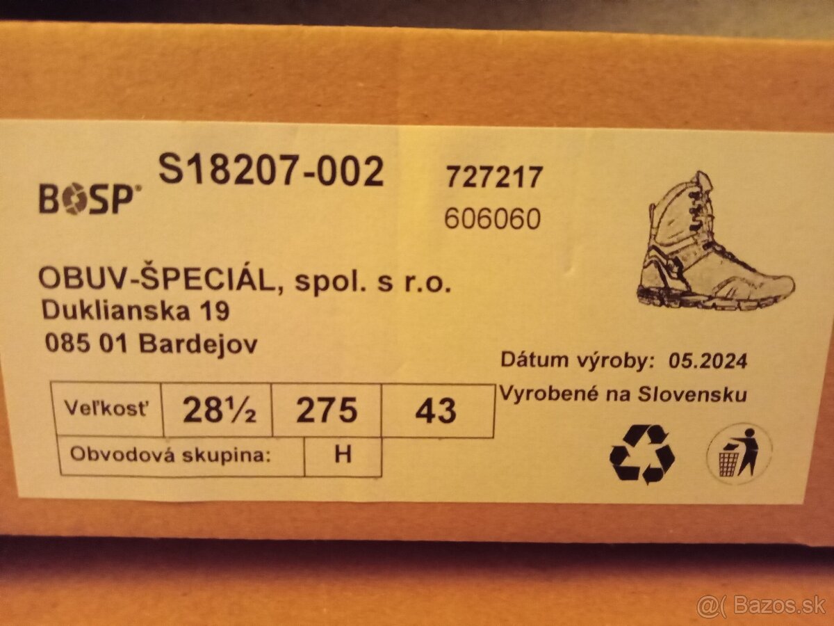 Obuv special BOSP - 2