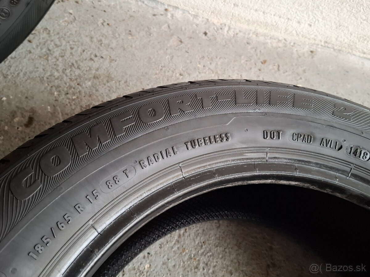 185/65 r15 letné pneumatiky Semperit - 2