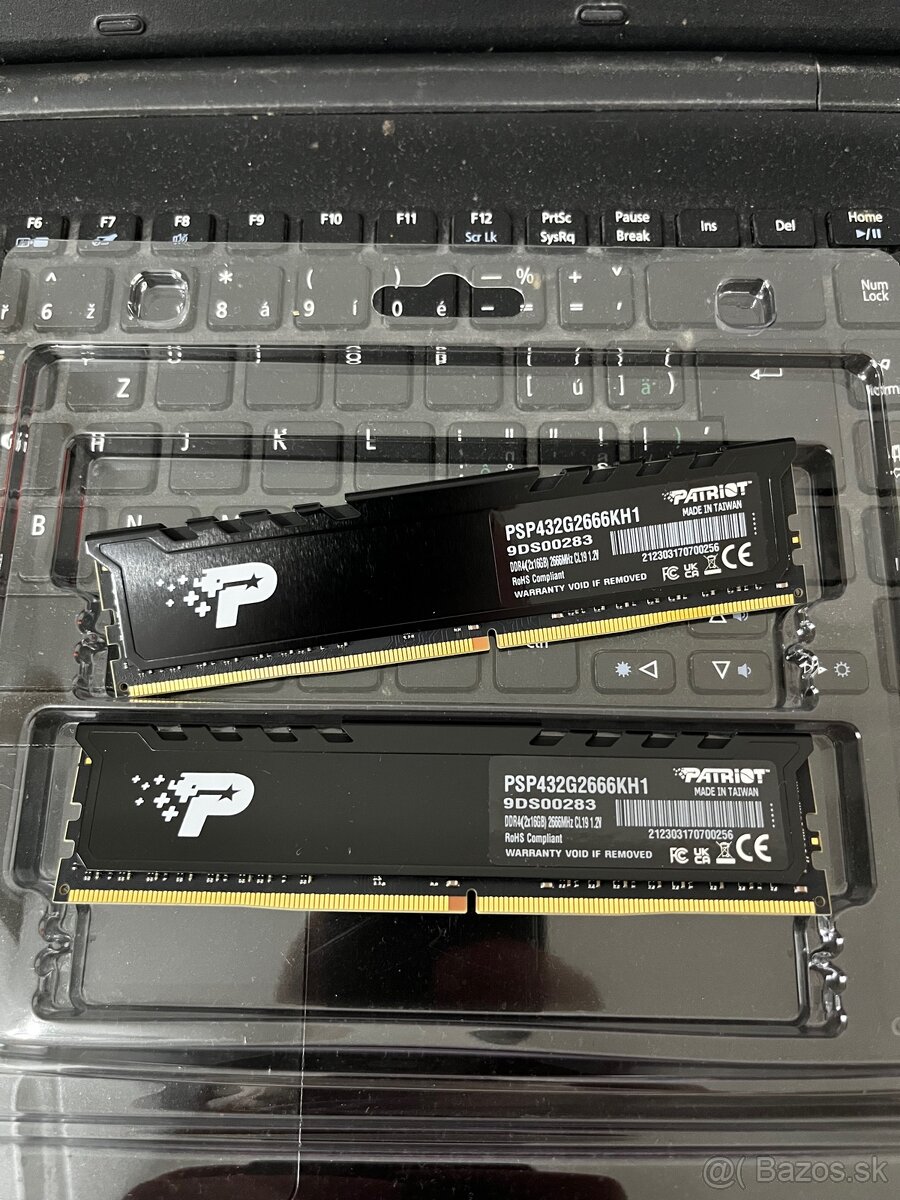 Predám pamäte RAM DDR4 2x16GB - 2