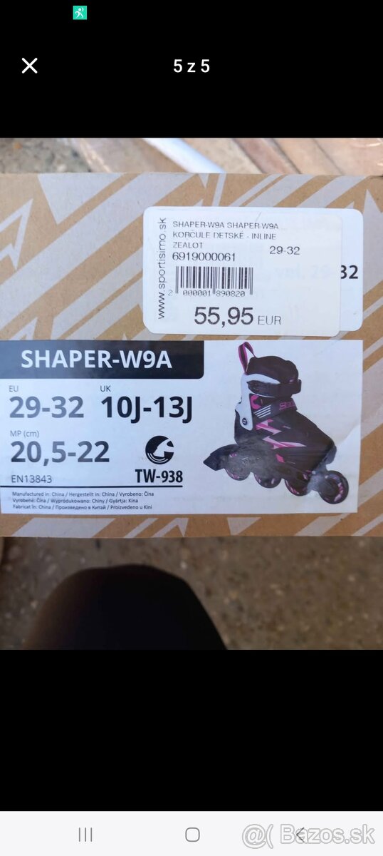 Detské korčule 29-32 - 2