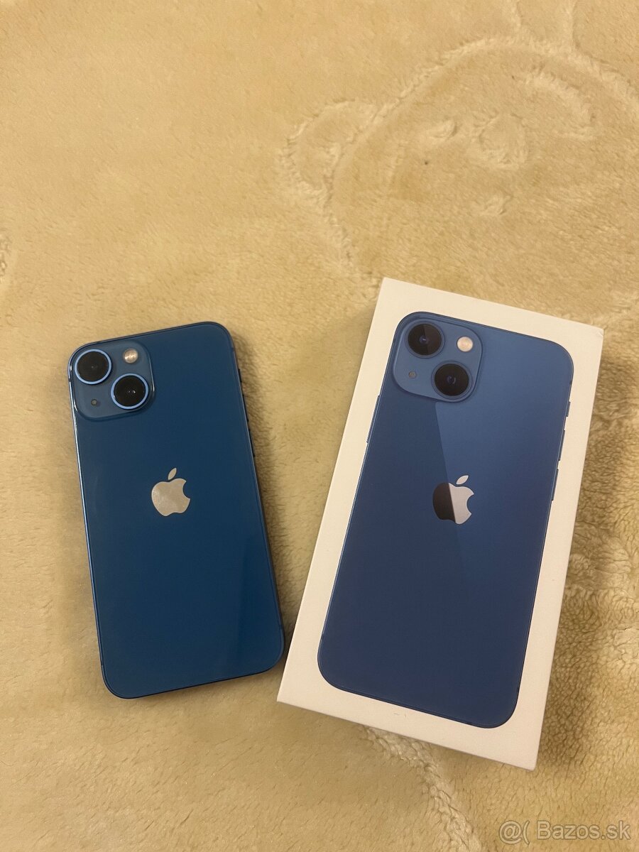 Apple IPhone 13 mini Blue, 128gb Stav Nového. - 2