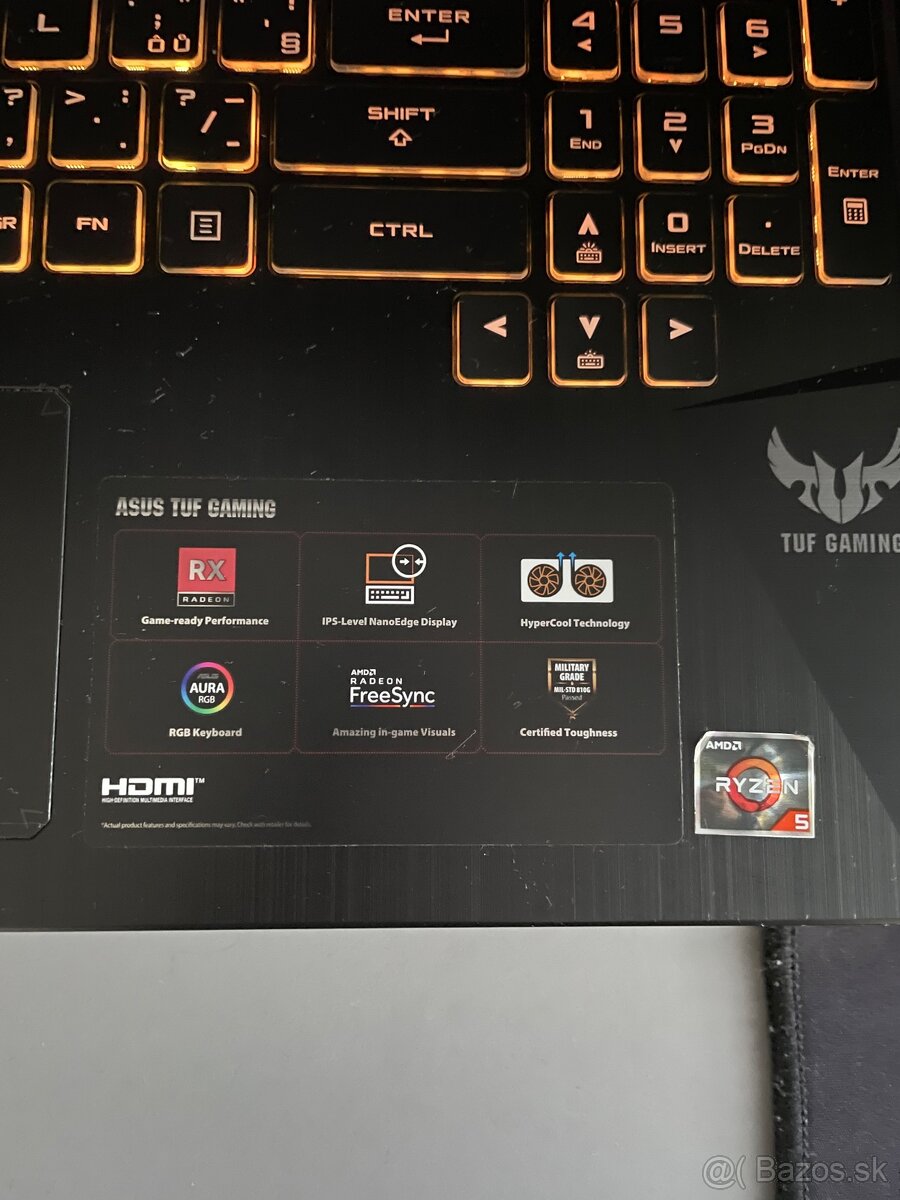 Herný notebook ASUS TUF GAMING FX505DY_TUF505 - 2
