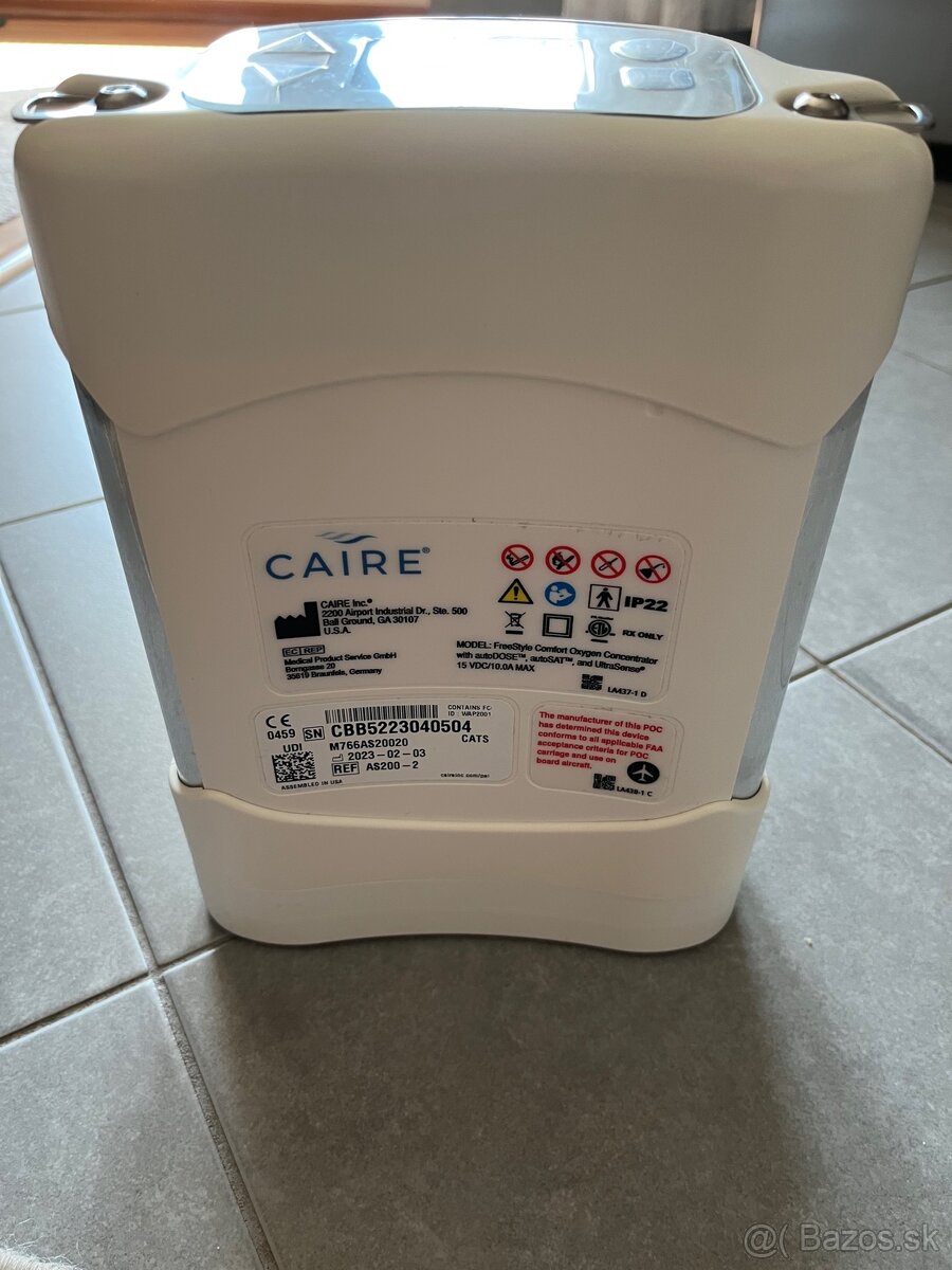Prenosny kyslíkovy koncentrátor CAIRE - 2