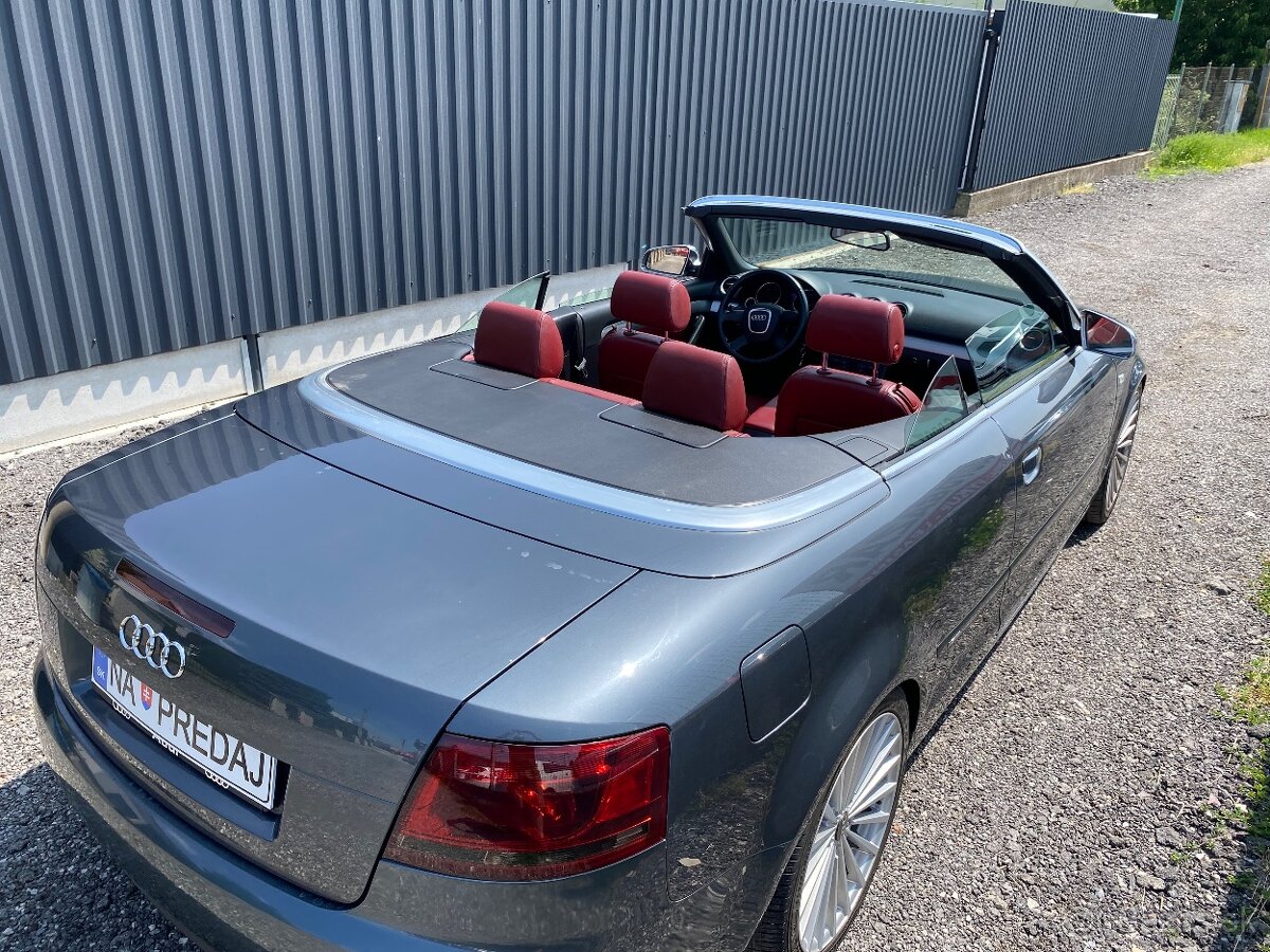 Audi A4 Cabrio 2.0TDi 100kw Kabriolet, Rok výroby 2007 - 2