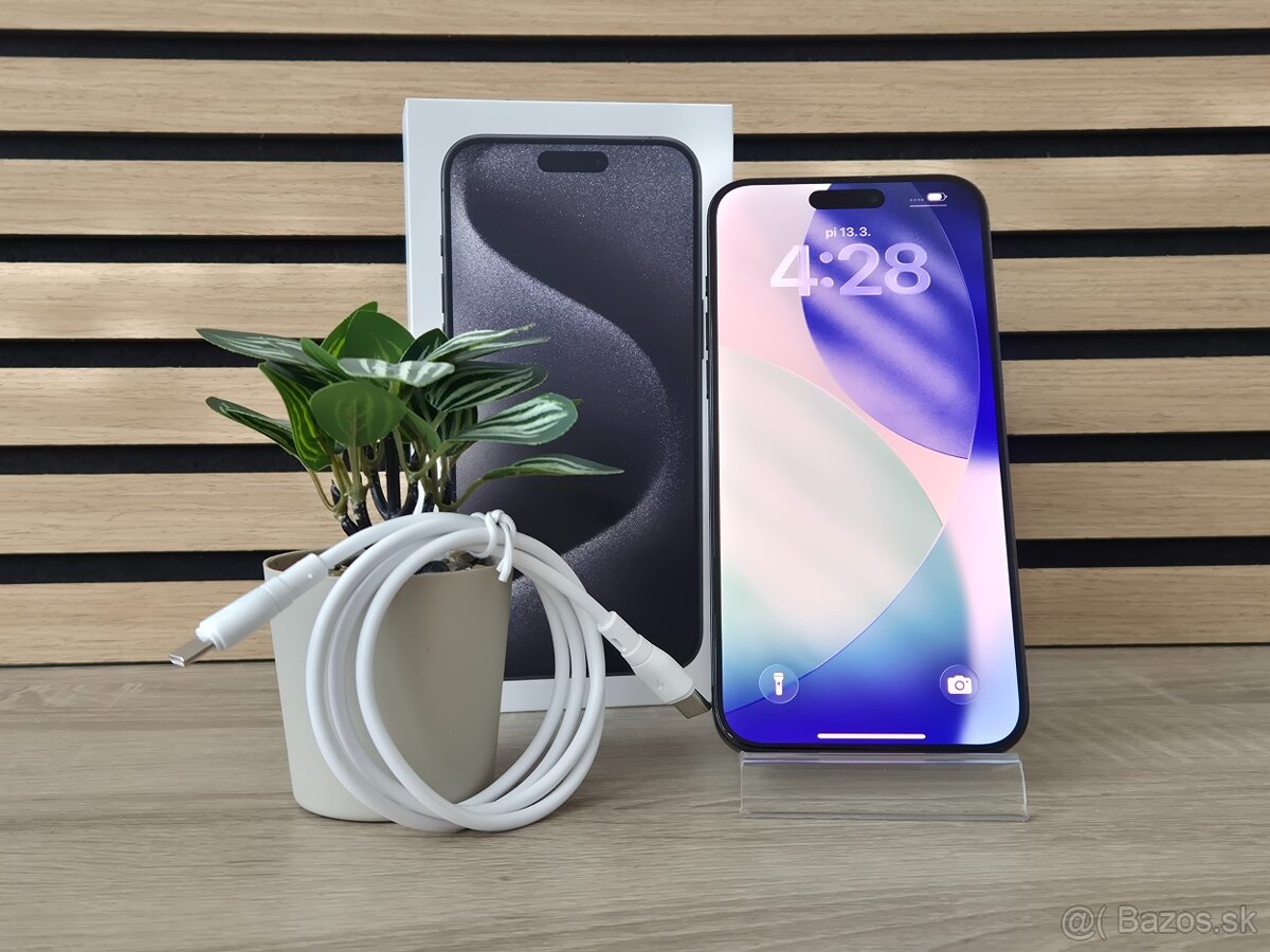 Apple iPhone 15 Pro Max 256GB Black | ZÁRUKA 24M - 2