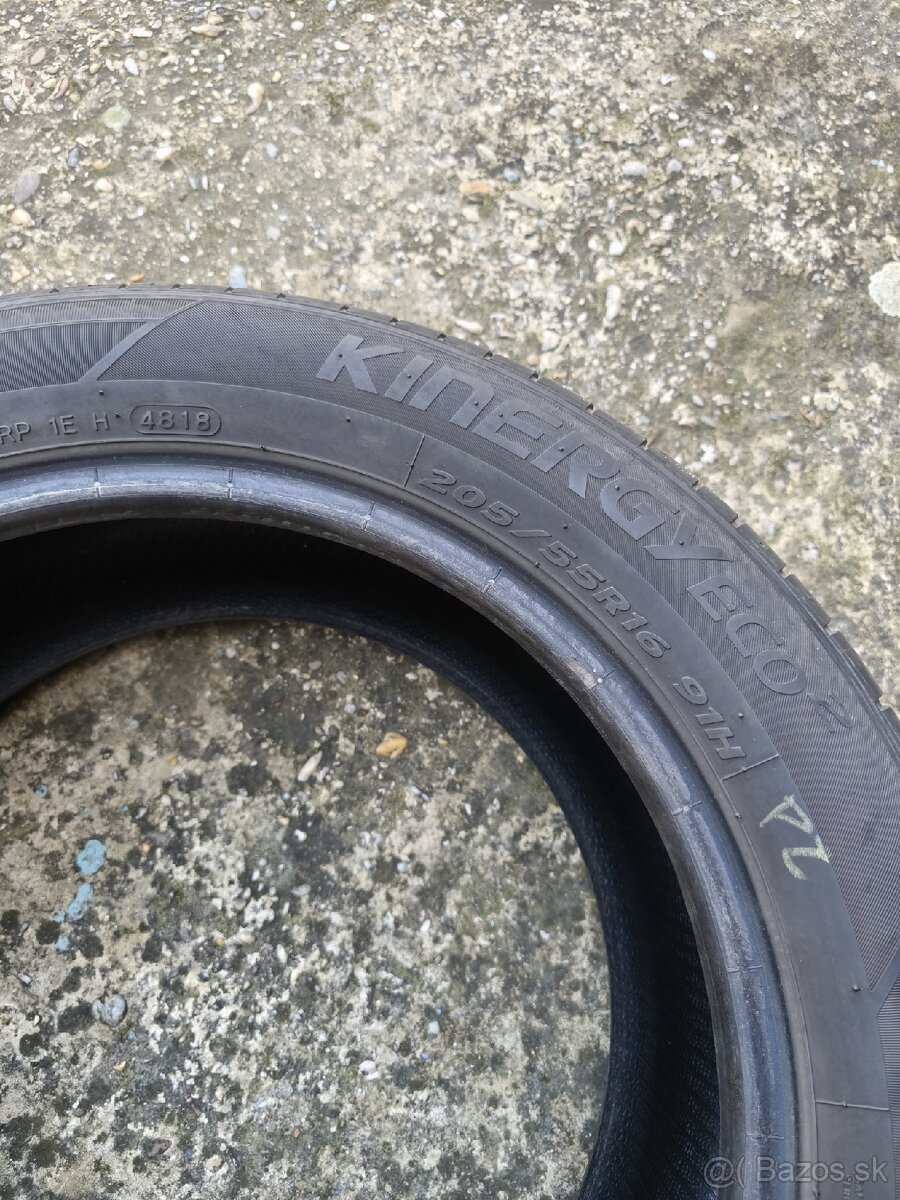 205/55 R16 letné pneu Hankook 3ks - 2