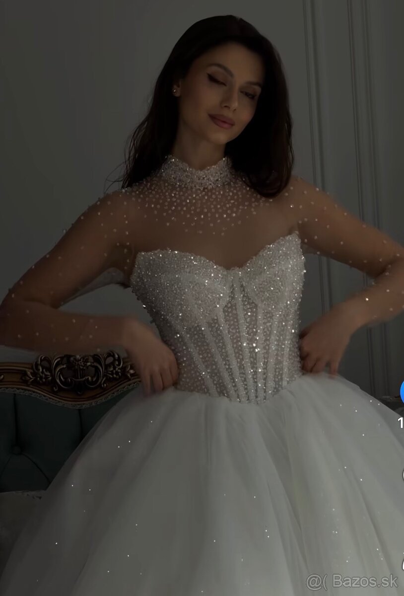 Luxusné svadobné šaty - 2