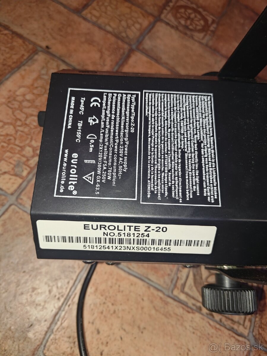 Predám disko efekt Eurolite Z-20 - 2