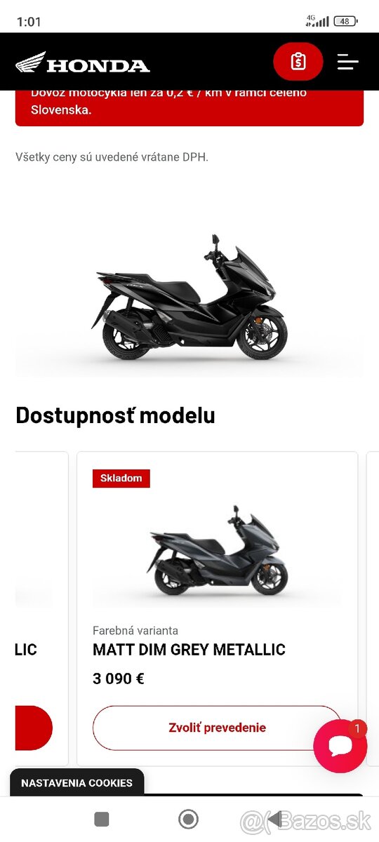 Kúpim Honda PCX 125 - 2