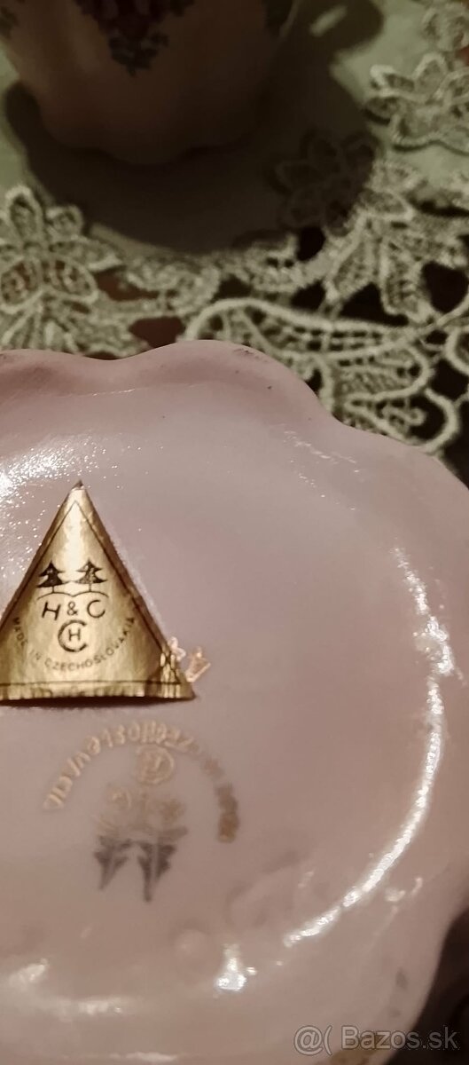 Predám Československý ružový porcelán - 2