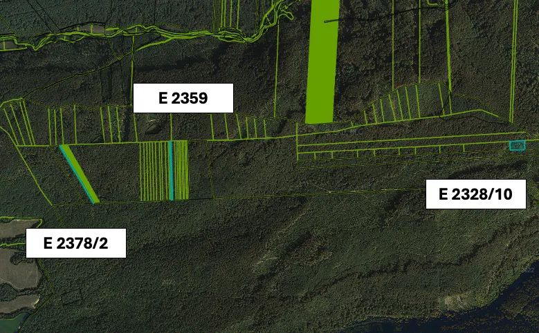 Koňuš – 7.514 m2 LESY v podiele 1/1 – Predaj - 2