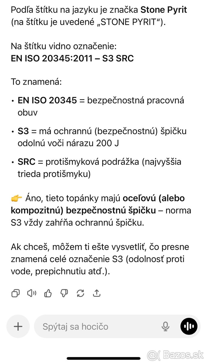 Pracovné topánky Stone Pyrit - 2