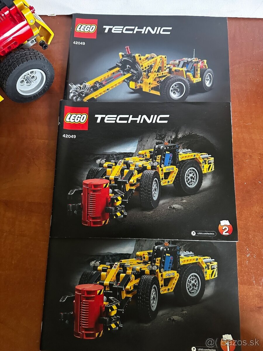 Lego Technic 42049 mine loader komplet s návodom - 2