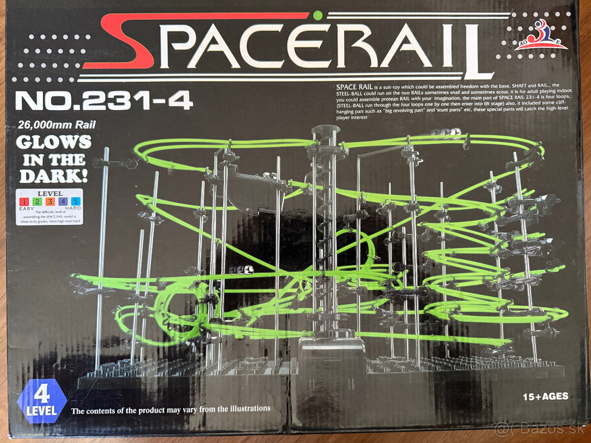 Guličková dráha Spacerail - 2