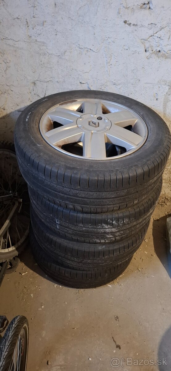 Original Alu disky Renault R16 - 2