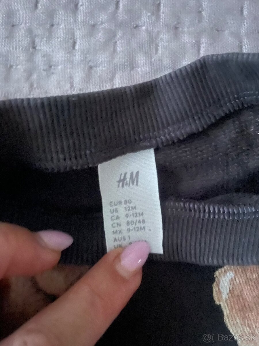 Teplakovy komplet H&M vel. 80 - 2
