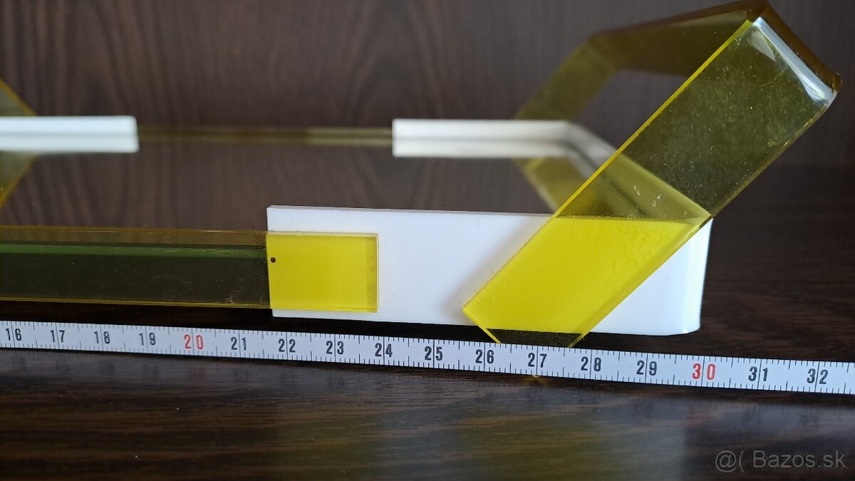 Zrcadlový tác, styl Brusel, 60. léta 20 století, ČSSR - 2