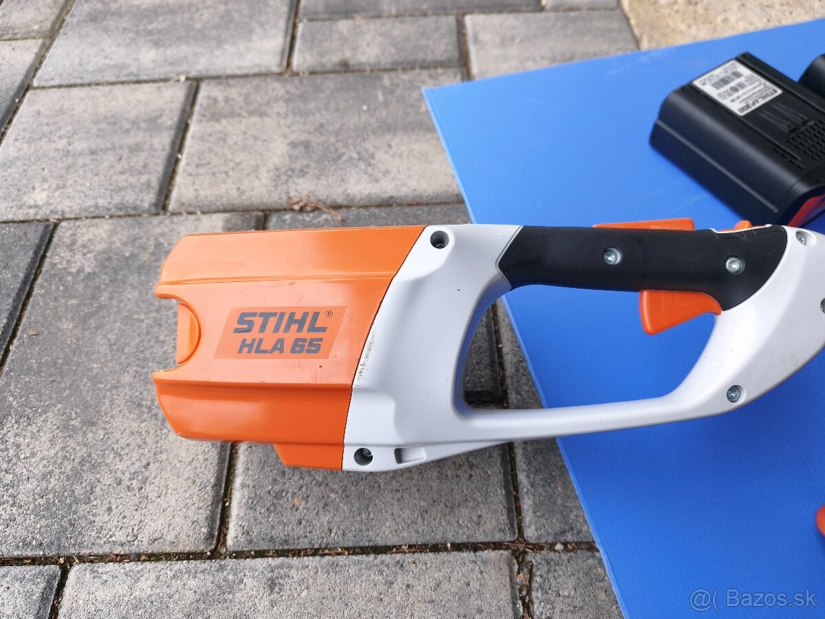 Predam Stihl HLA 65 + nabijacka + baterie - 2